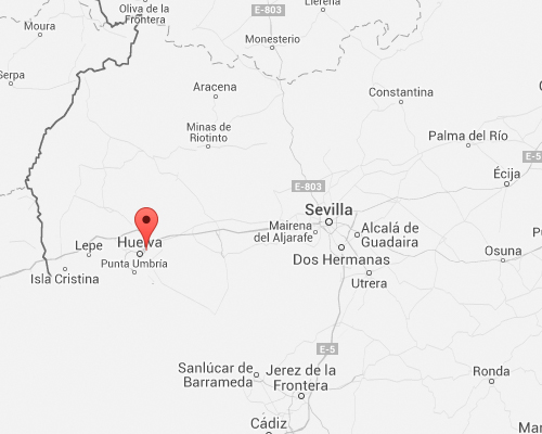 Mapa Huelva